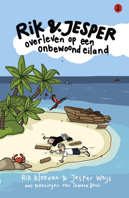 Express Levering Rik en Jesper overleven op een onbewoond eiland (2)