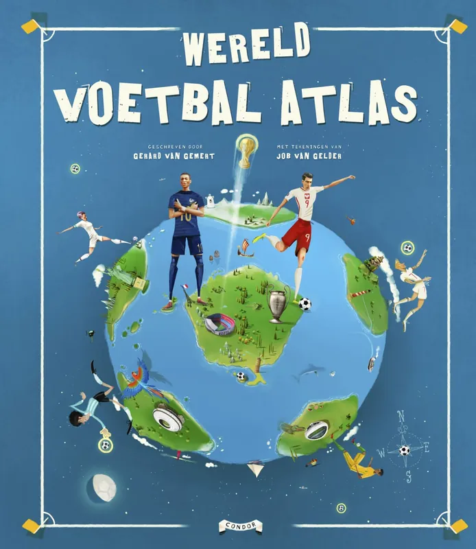Premium Wereld voetbal atlas