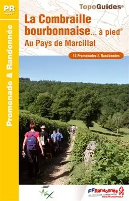Shop Nu Wandelgids P034 La Combraille bourbonnaise à pied | FFRP (9782751405983)