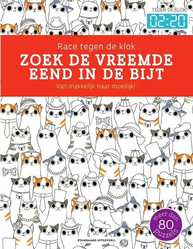 Race tegen de klok – Zoek de vreemde eend in de bijt Op = Op