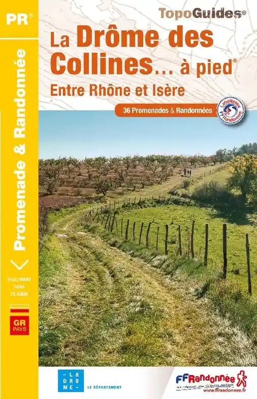 Flitsaanbieding Wandelgids P261 La Drôme des Collines ... à pied | FFRP (9782751409684)