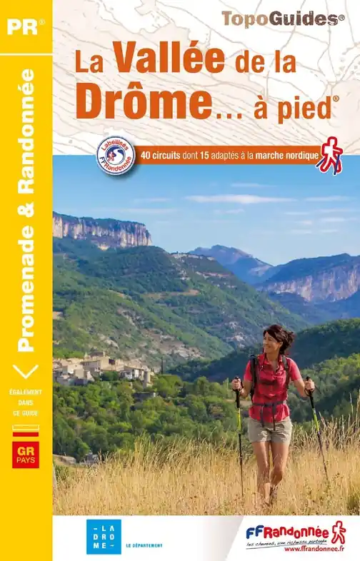 Koopje Wandelgids P263 La Vallée de la Drôme... à pied | FFRP (9782751410956)