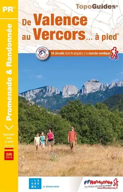 Wandelgids P264 De Valence au Vercors à pied | FFRP (9782751413636) Dagaanbieding