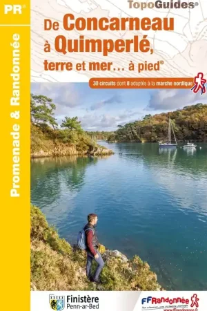 Bestseller Wandelgids P297 De Concarneau à Quimperlé, terre et mer...à pied | FFRP (9782751412462)