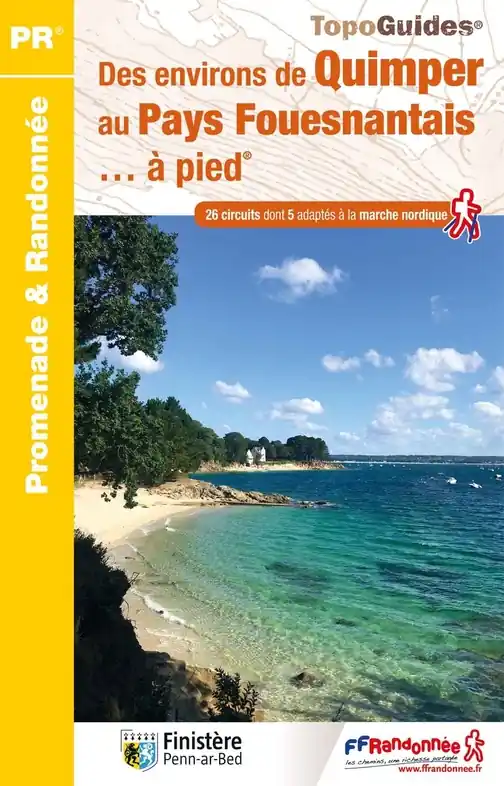 Wandelgids P299 Des environs de Quimper au Pays Fouesnantais... à pied | FFRP (9782751412523) Premium