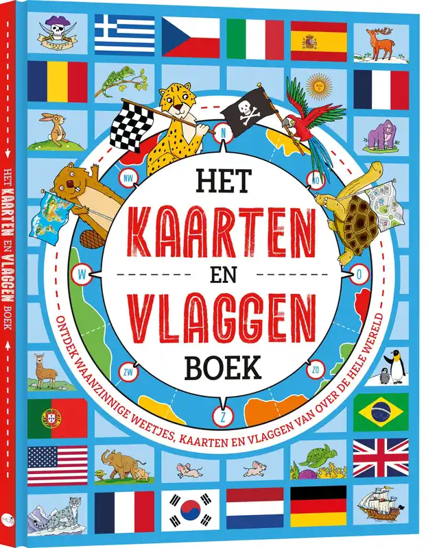 Nieuw Het kaarten- en vlaggenboek