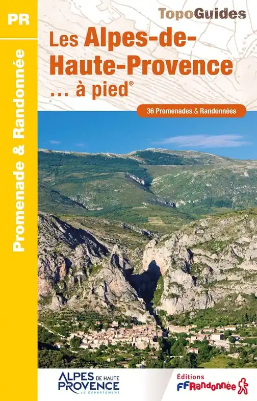 Wandelgids D004 Les Alpes-de Haute-Provence a pied | FFRP (9782751412998) Bestseller