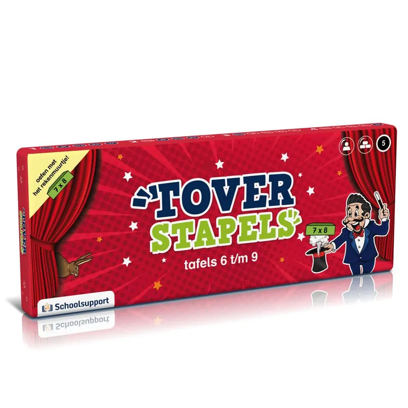 Toverstapels – Tafels 6 t/m 9 (8-9 jaar) Express Levering