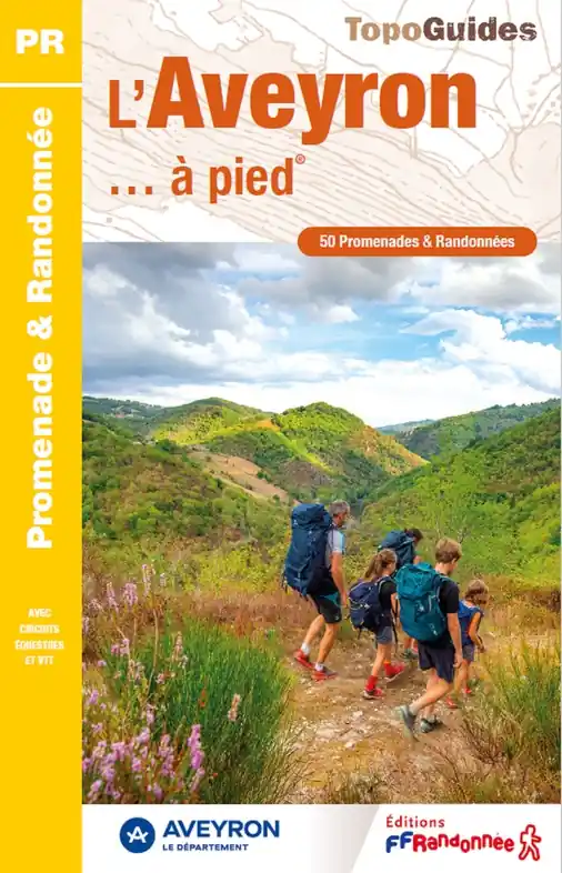 Alleen Vandaag Wandelgids D012 Aveyron à pied 50PR | FFRP (9782751413001)