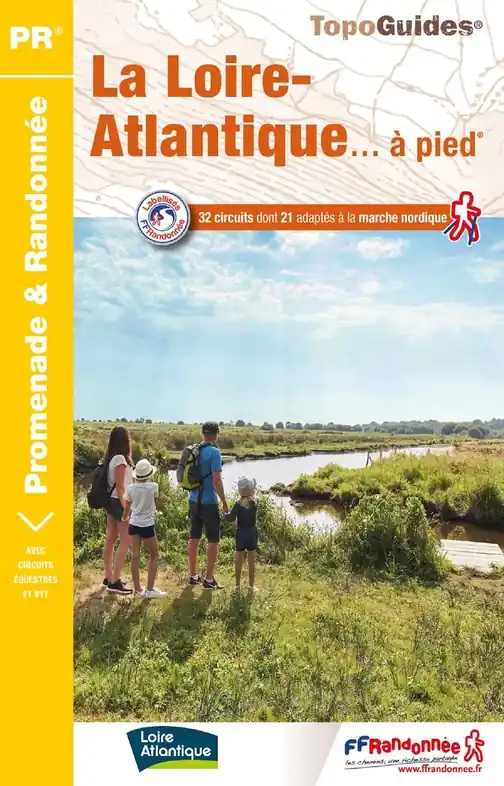 Wandelgids D044 Loire - Atlantique a pied | FFRP (9782751411885) Gecertificeerd