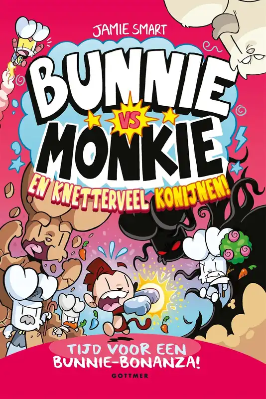 Bunnie vs Monkie en knetterveel konijnen! (9) Direct Verzonden
