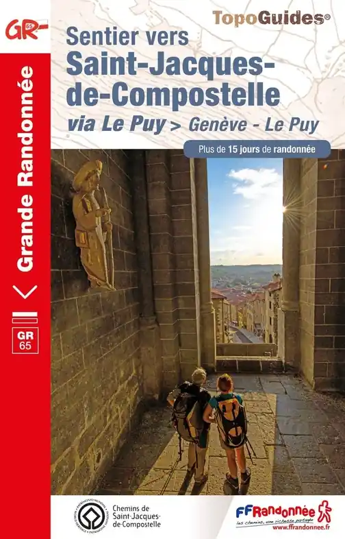 Beperkt Aanbod Wandelgids - Pelgrimsroute 650 Sentier vers Saint-Jacques-de-Compostelle GR65 | FFRP (9782751412479)