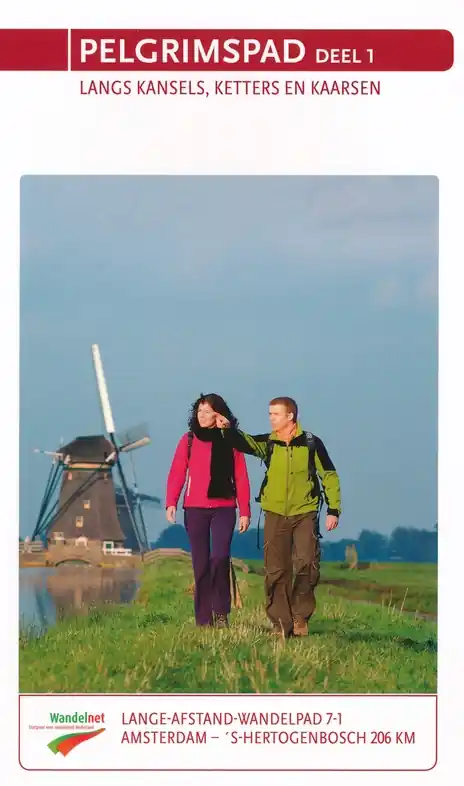 Flitsaanbieding Wandelgids - Pelgrimsroute 7-1 LAW Pelgrimspad – Langs Kansels, Ketters en Kaarsen | Wandelnet (9789071068942)