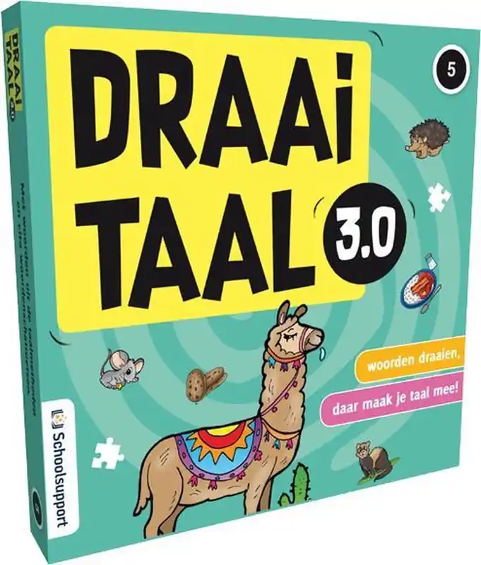 Koopje Draaitaal 3.0 groep 5 (set van 4 spellen) (8-9 jaar)