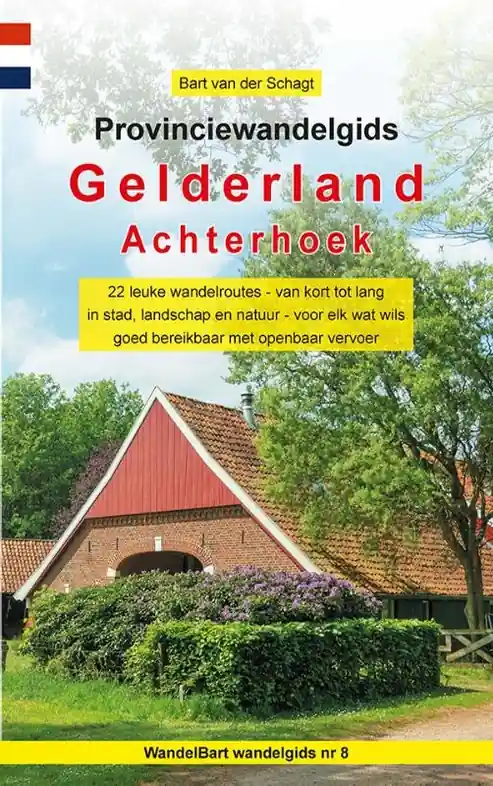 Wandelgids 8 Provinciewandelgids Gelderland - Achterhoek | Anoda Publishing (9789491899133) Snelle Levering