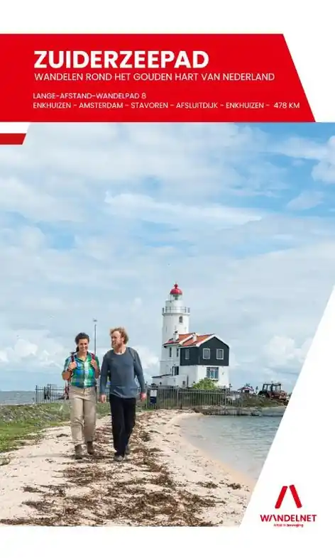 Direct Verzonden Wandelgids 8 LAW Zuiderzeepad | Wandelnet (9789492641199)