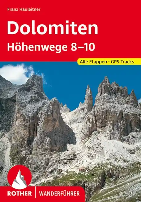 Wandelgids 8-10 Dolomiten-Höhenwege 8-10 (Dolomieten) | Rother Bergverlag (9783763333684) Goedkoop