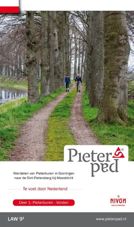 Actieprijs Wandelgids 9-1 LAW Pieterpad deel 1 Noord | Nivon (9789083210704)