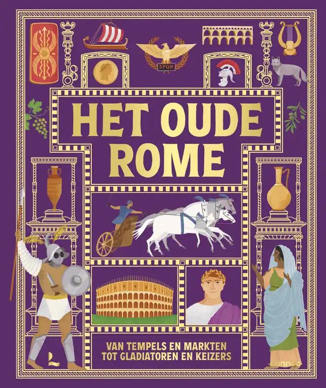 Pre-order: Het oude Rome – Van tempels en markten tot gladiatoren en keizers (verschijnt 09/09/2026) Tijdelijk Beschikbaar