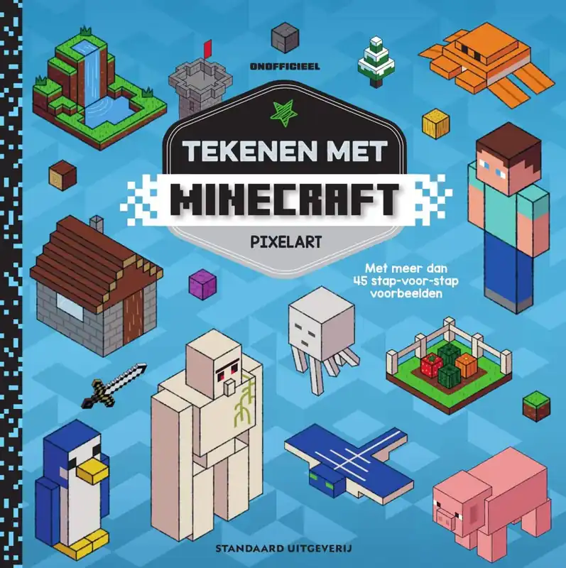Tekenen met Minecraft Pixelart Exclusieve Aanbieding
