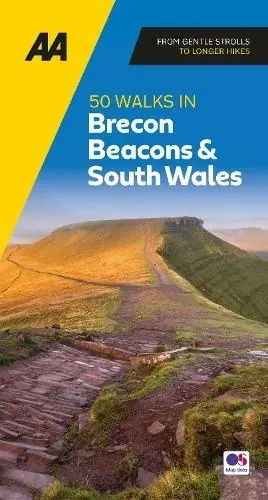 Wandelgids 50 Walks in Brecon Beacons & South Wales | AA Publishing (9780749583705) Voordeelprijs