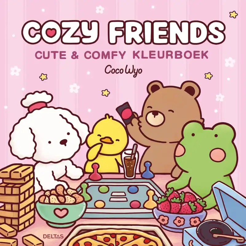 Cute & Comfy kleurboek – Cozy Friends Hete Deal