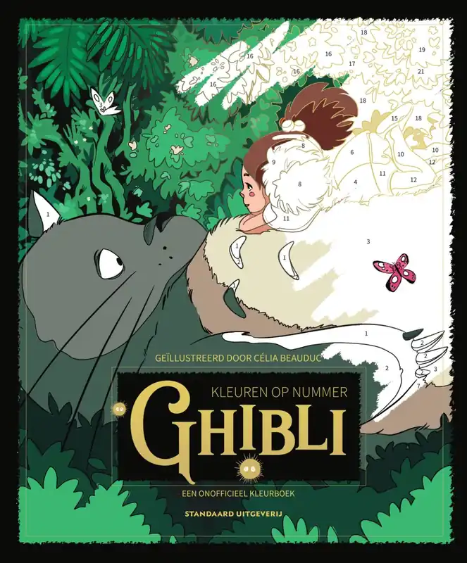 Beperkte Voorraad Kleuren op nummer – Ghibli