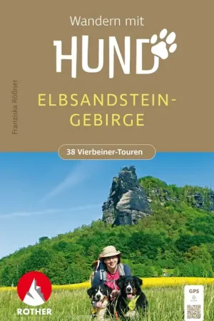 Wandelgids Wandern mit Hund Elbsandsteingebirge | Rother Bergverlag (9783763334261) Must-Have