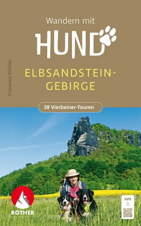 Wandelgids Wandern mit Hund Elbsandsteingebirge | Rother Bergverlag (9783763334261) Must-Have