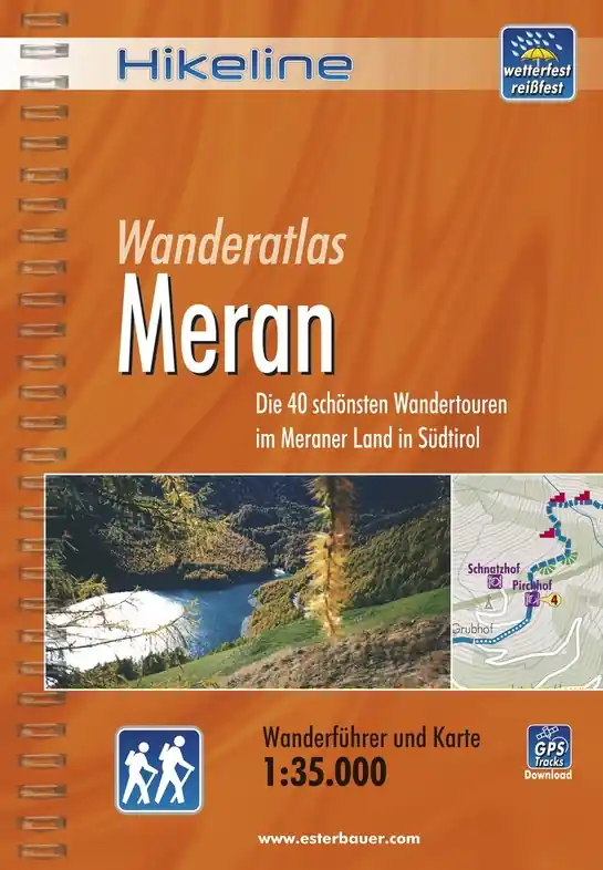 Koopje Wandelgids Hikeline Meran | Esterbauer (9783850005319)