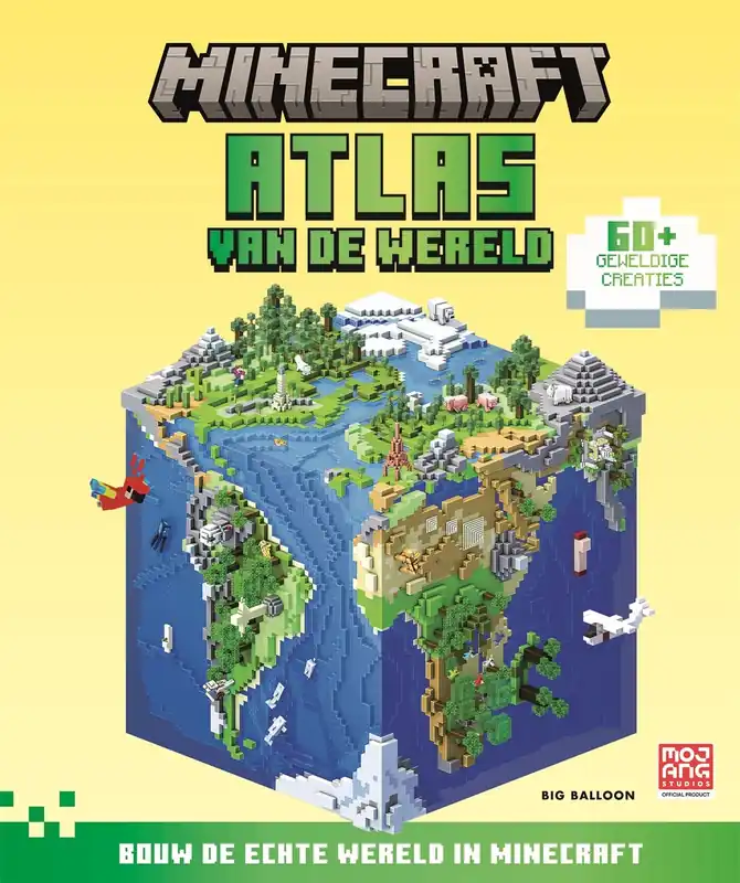Weekendaanbieding Minecraft – Atlas van de wereld