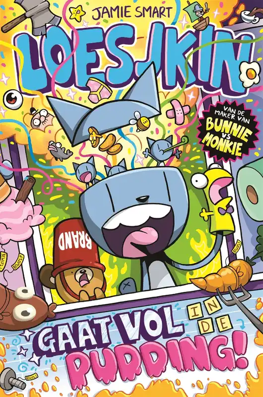 Bestseller Loesjkin gaat vol in de pudding (2)