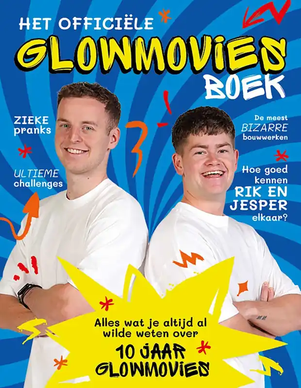 Het officiële Glowmovies boek Express Levering