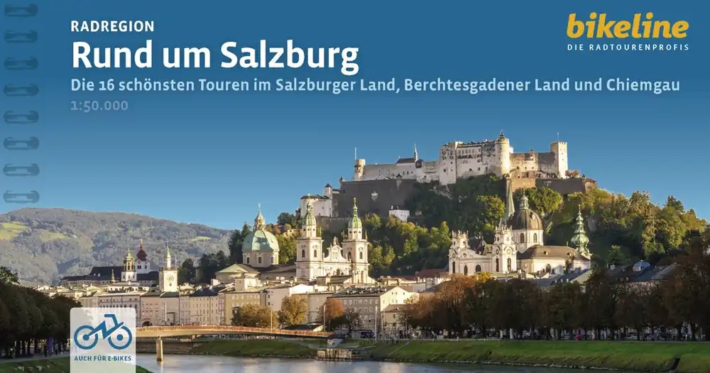 Nu Kopen Fietsgids Bikeline Rund um Salzburg | Esterbauer (9783711102775)