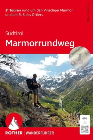 Wandelgids Marmorrundweg Südtirol (wf) 31T Vinschger Marmor | Rother Bergverlag (9783763348800) Gereduceerde Prijs