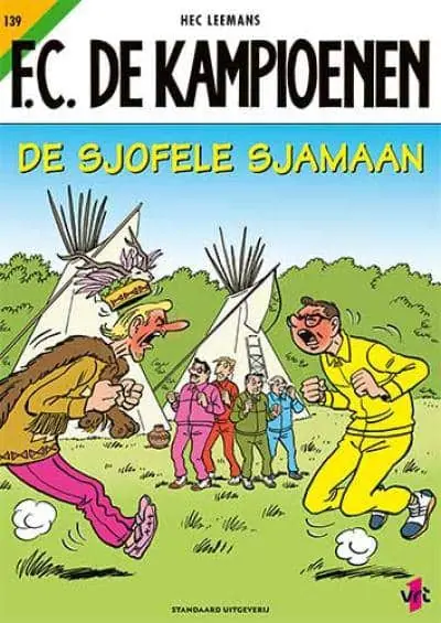 Merkproduct F.C. De Kampioenen 139 – De sjofele sjamaan