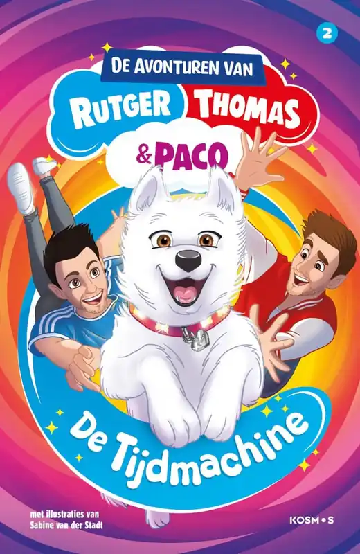 De avonturen van Rutger, Thomas & Paco 2 – De tijdmachine (paperback) Betaalbaar
