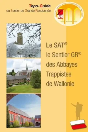 Bestel Nu Wandelgids Sentier GR des Abbayes Trappistes de Wallonie | GR Sentiers (9782931078242)