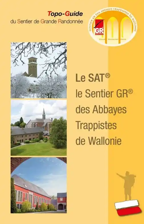 Bestel Nu Wandelgids Sentier GR des Abbayes Trappistes de Wallonie | GR Sentiers (9782931078242)