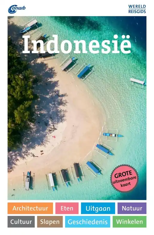 Hoge Kwaliteit Reisgids ANWB Wereldreisgids Indonesië | ANWB Media (9789018054540)
