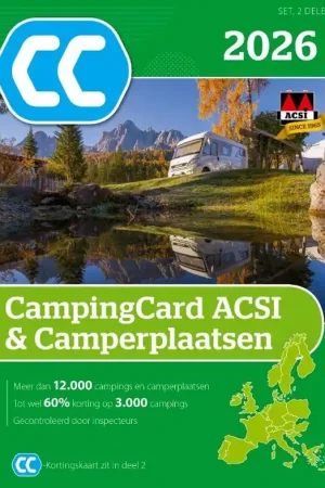 Bestseller Campinggids CampingCard ACSI & Camperplaatsen 2026 | ACSI (9789493182967)