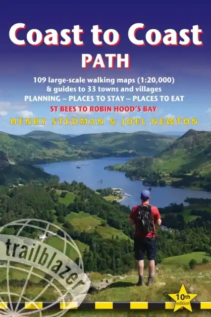 Gratis Verzending Wandelgids Coast to Coast Path: St Bees to Robin Hood's Bay | Trailblazer Guides (9781912716258)