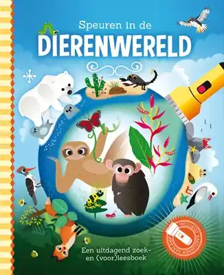 Kinderatlas Speuren in de dierenwereld | Lantaarn Publishers (9789463545686) Hoge Kwaliteit