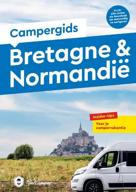 Hete Deal Campergids - Reisgids Campergids Bretagne & Normandië | Uitgeverij Elmar (9789038928982)