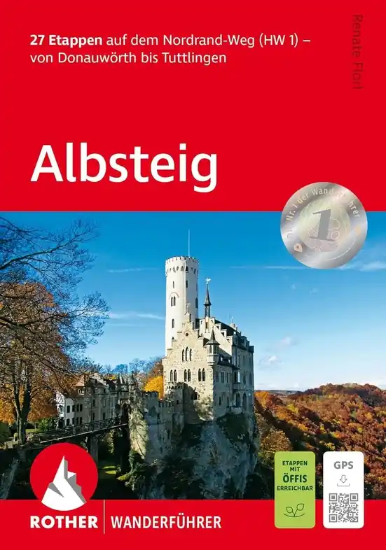 Laatste Versie Wandelgids Albsteig | Rother Bergverlag (9783763314195)