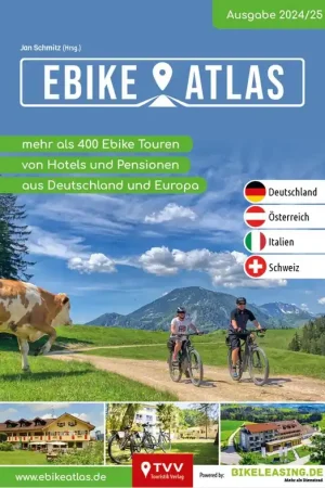 Bestel Nu Fietsgids eBike Atlas 2024/2025 | TVV Touristik Verlag (9783965990425)