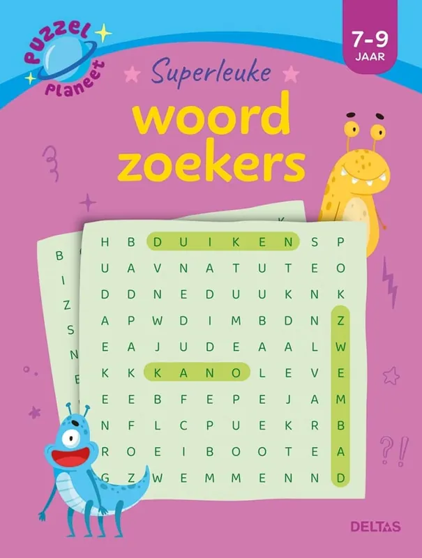 Fabrieksprijs Puzzelplaneet – Superleuke woordzoekers (7-9 j.)