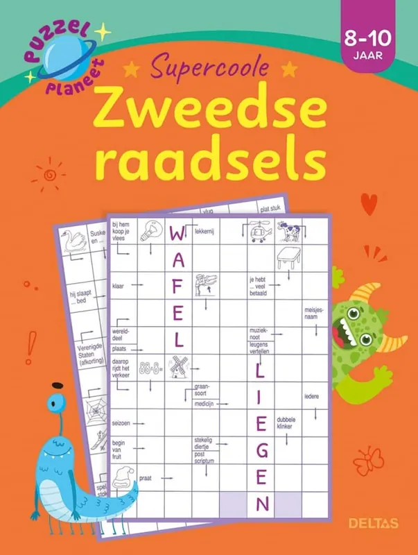 Exclusieve Aanbieding Puzzelplaneet – Supercoole Zweedse raadsels (8-10 j.)
