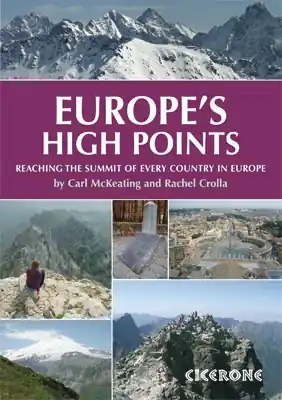 Wandelgids Europe's High Points – summits of 50 European countries | Cicerone (9781852845773) Meest Verkocht