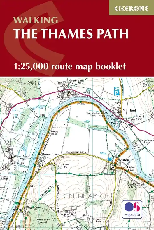Merkproduct Wandelgids The Thames Path | Cicerone (9781786311498)